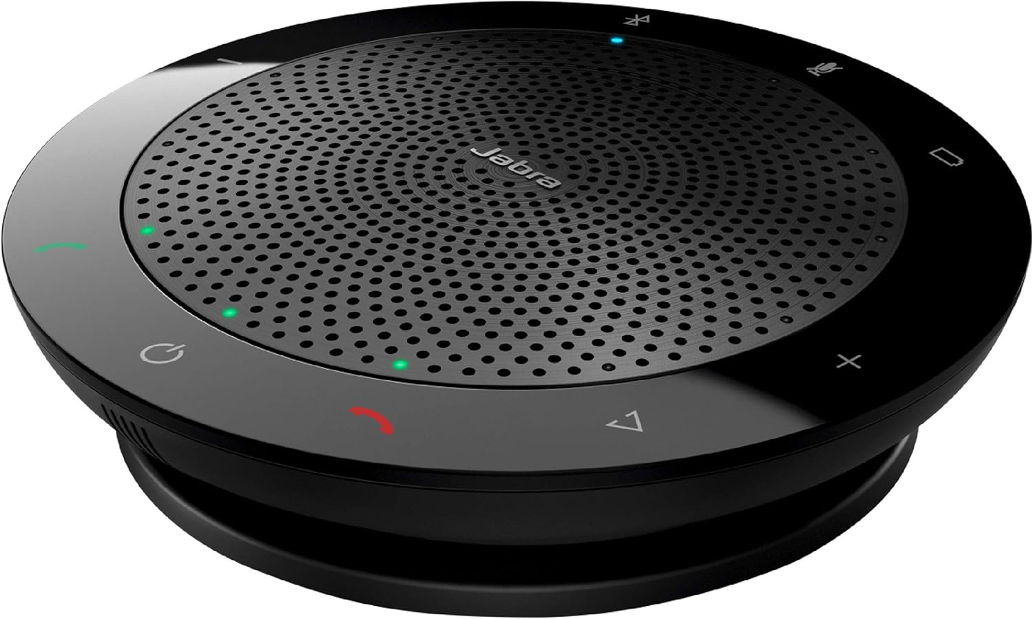 Jabra Speak 510 Speaker Phone - Microsoft Certified Portable Bluetooth Conference Speaker with USB - Connect with Laptops, Smartphones and Tablets, Black