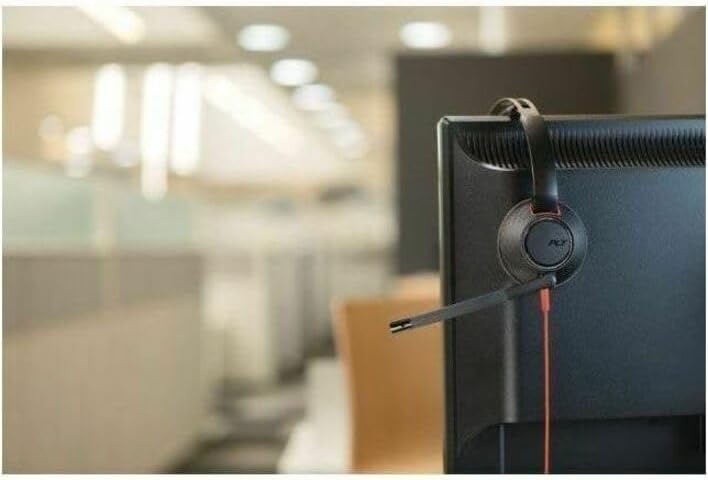 Plantronics Poly Blackwire 5220 Stereo USB-C Headset +3.5mm Plug +USB-C/A Adapter