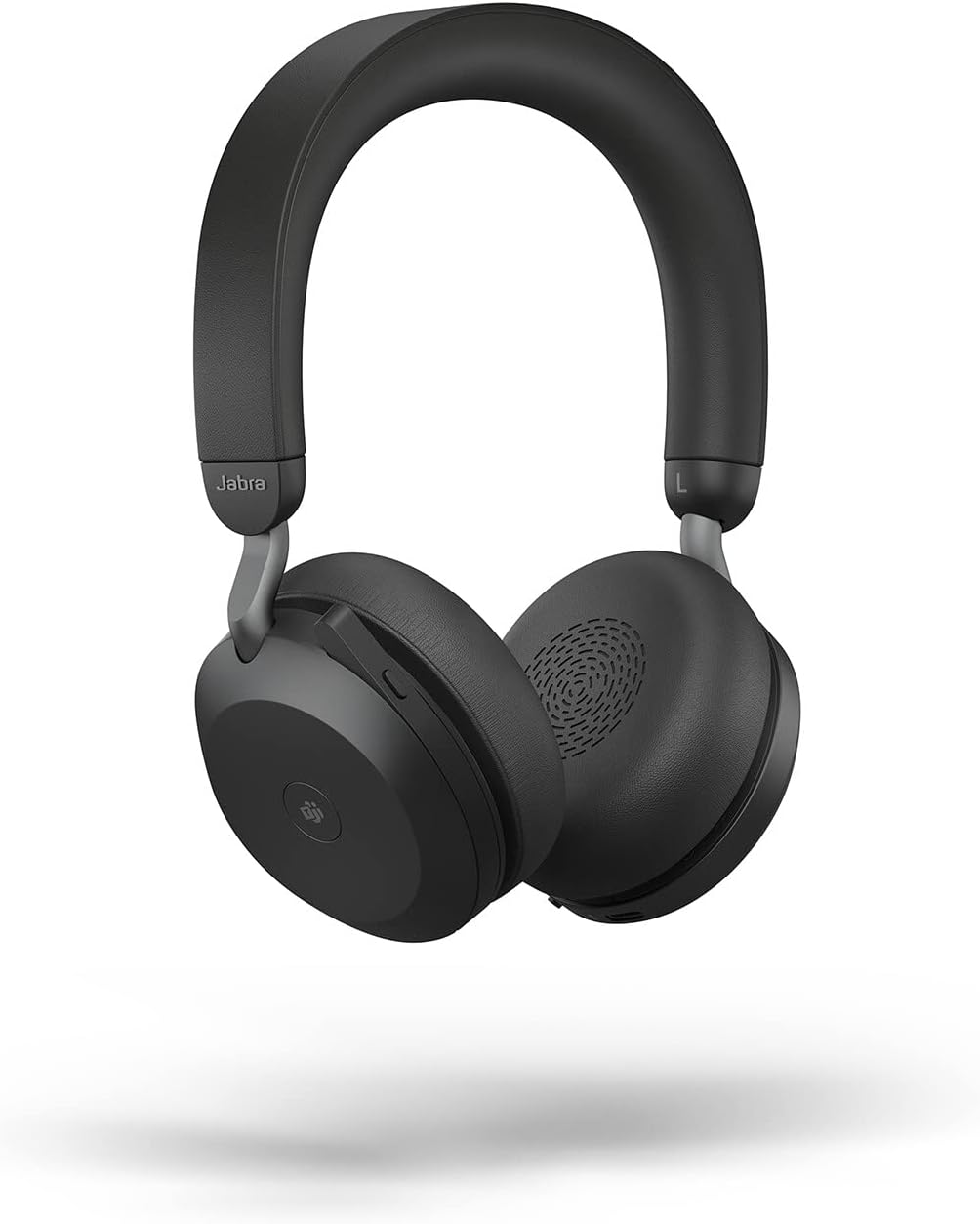 Jabra Evolve2 75 Wireless PC Headset with 8-Microphone Technology - Dual Foam Stereo Headphones with Advanced Active Noise Cancellation, USB-A Bluetooth Adapter and MS Teams-compatibility - Black